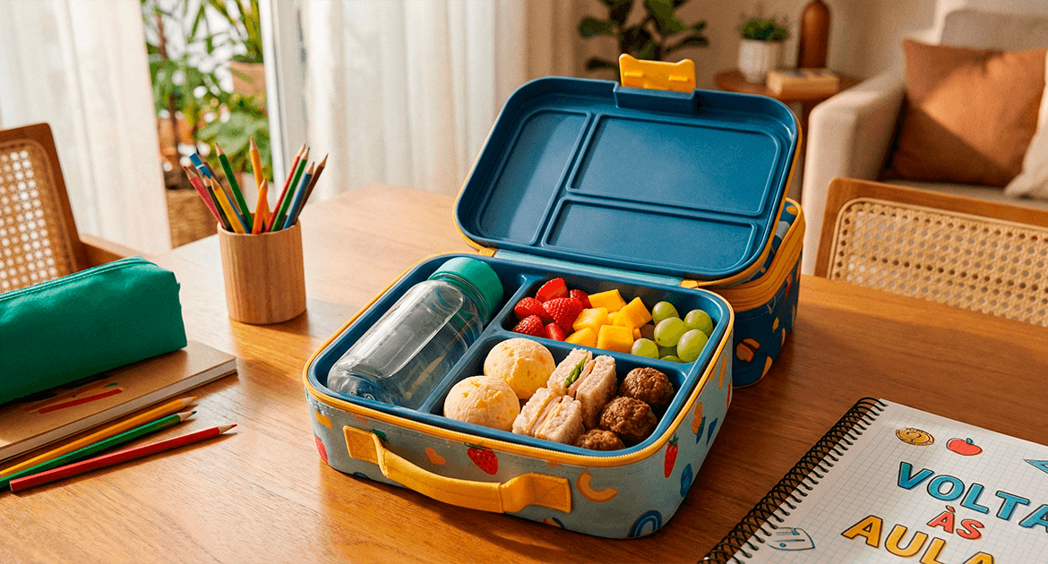 Lancheira Saudável: Ideias práticas para a volta às aulas
